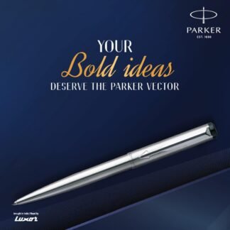 Parker Vector Stainless Steel Silver Ball Pen
