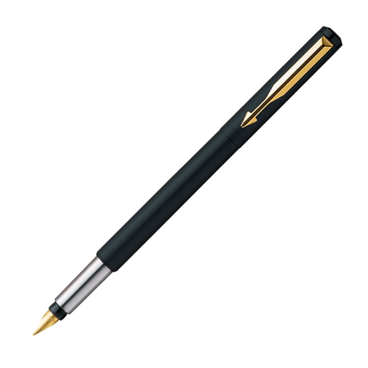 Parker Vector GT Fountain Pen, Matte Black & Stainless Steel - Image 6